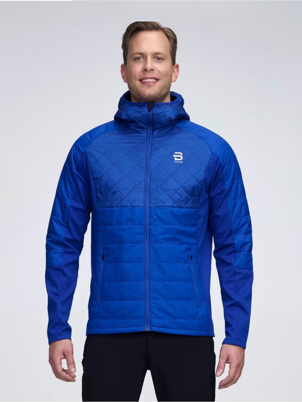 Bjorn Daehlie Jacket Graphlite Men’s Royal Blue Small Gorpcore Cabincore Outdoor